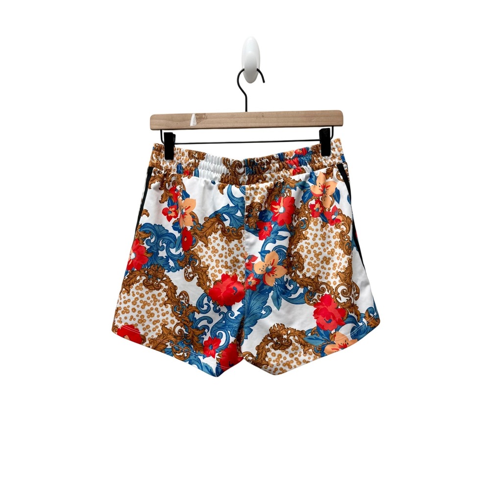 Adidas Originals HER Studio London Floral Baroque Shorts Multi Color Womens M - Picture 8 of 8